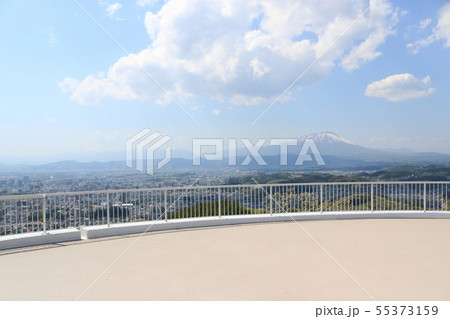 鹿島精一記念展望台から望む岩手山 鹿島精一記念展望台から望む岩手山 55373159