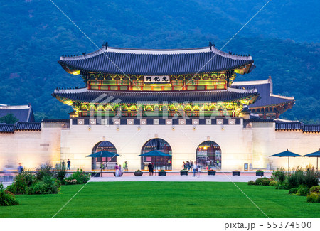 ソウル 光化門 ソウル 光化門 55374500