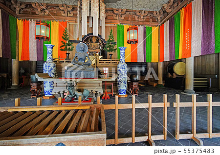 北鎌倉　建長寺　法堂内の釈迦苦行像 55375483