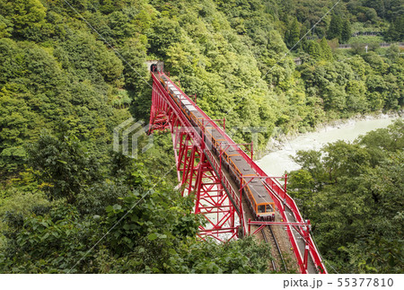 黒部峡谷鉄道　トロッコ電車　宇奈月温泉　富山観光スポット 55377810