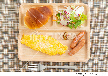 朝食プレート 朝食プレート 55378065