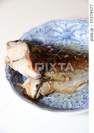 さばの塩焼き（家庭料理） 55379477