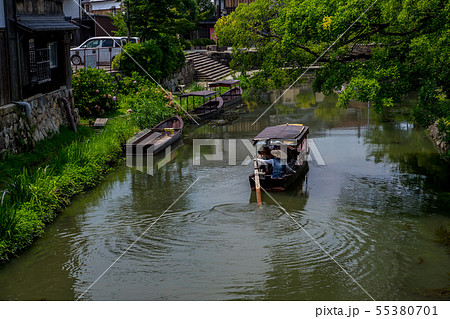 近江八幡　八幡堀めぐり　水郷めぐり 55380701