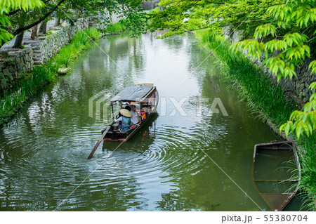 近江八幡　八幡堀めぐり　水郷めぐり 55380704