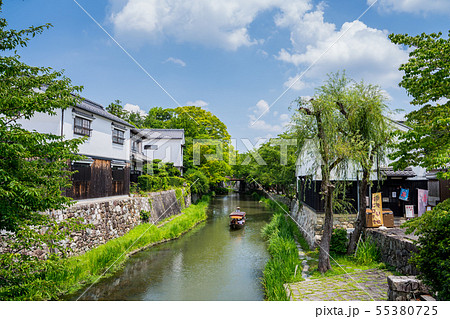 近江八幡　八幡堀めぐり　水郷めぐり 55380725