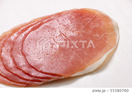 生ハム(ラックスハム)スライス。非加熱食肉製品。 55380760