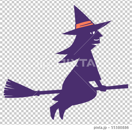 ハロウィン 魔女のイラスト素材