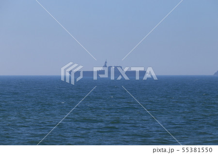 出雲大社沖の護衛艦いずも 55381550