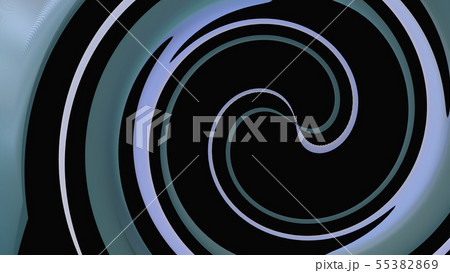CGスパイラル 渦状に絡む線 CGスパイラル 渦状に絡む線 55382869