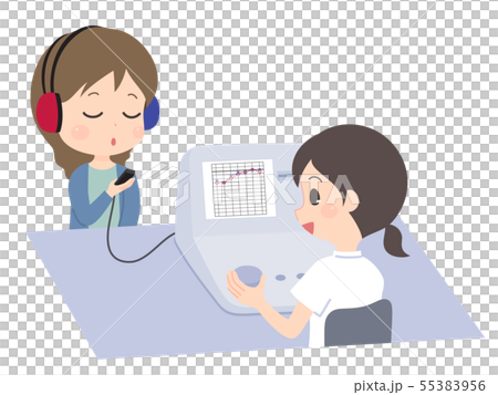 純音聴力検査_女性_メニエル病_2人 55383956