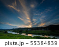 梅雨明け前の小矢部川 55384839