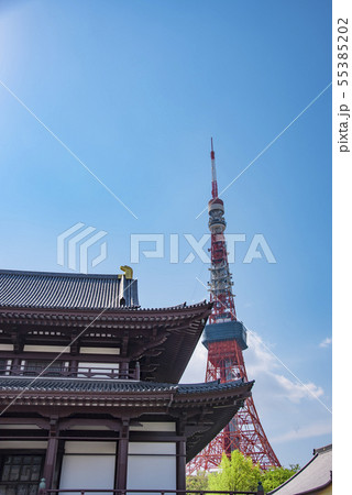 【東京タワー　増上寺】 55385202