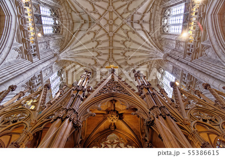 Interior of Winchester Cathedral Interior of Winchester Cathedral 55386615