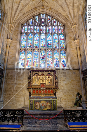 Interior of Winchester Cathedral 55386635