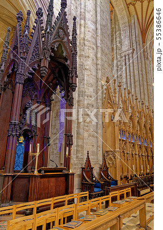 Interior of Winchester Cathedral Interior of Winchester Cathedral 55386646