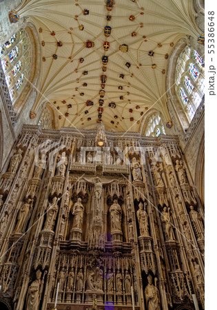 Interior of Winchester Cathedral 55386648