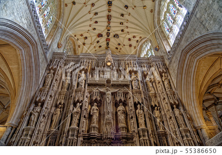 Interior of Winchester Cathedral Interior of Winchester Cathedral 55386650