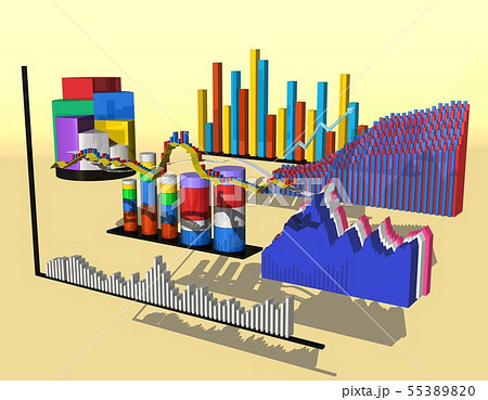グラフ　統計　データ 55389820