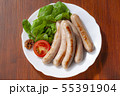 生ウインナーお皿盛り 55391904