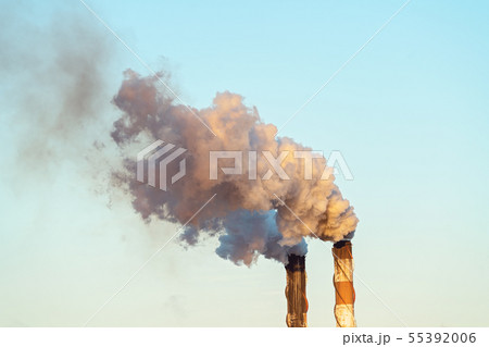 Smoke Pollution From A Sugar Mill Factory 55392006