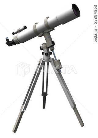 望遠鏡のイラスト素材