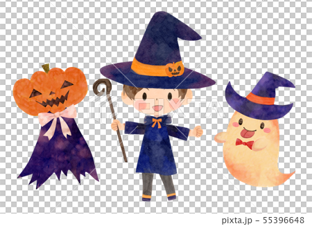 ハロウィン 子供 カボチャ お化け ハロウィン 子供 カボチャ お化け 55396648