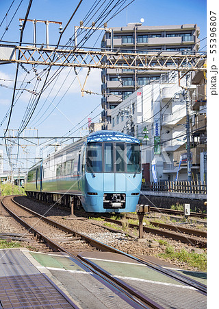 【小田急線 特急ロマンスカー 60000形 MSE 町田駅付近】 【小田急線 特急ロマンスカー 60000形 MSE 町田駅付近】 55396807
