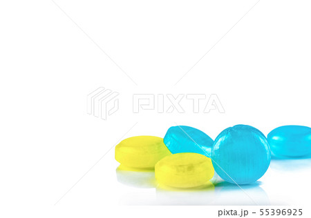 Medical lozenges for relief cough, sore throat. 55396925