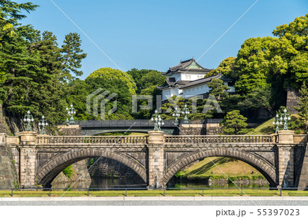 皇居前広場の風景 皇居前広場の風景 55397023
