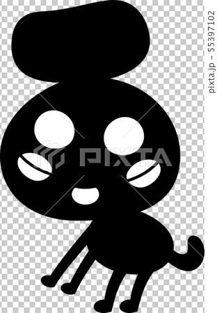 Monster monster cute strange character illustration 55397102