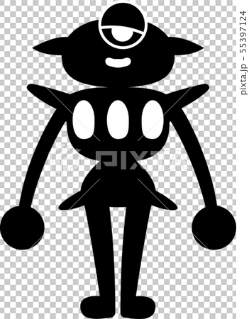 Monster monster cute strange character illustration 55397124