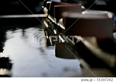 手水車水の鏡 手水車水の鏡 55397262