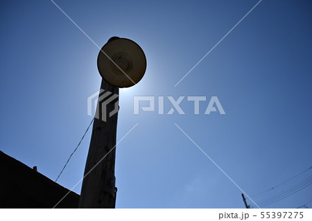 木の電柱 55397275