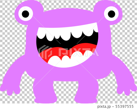 Monster monster cute strange character illustration 55397555