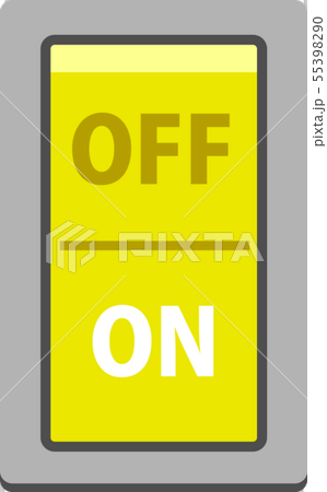 Switch On Off On Off Button Web Design Parts - Stock Illustration ...