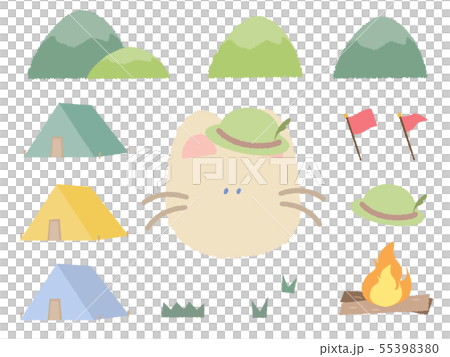 ウサギちゃんとアウトドア 55398380