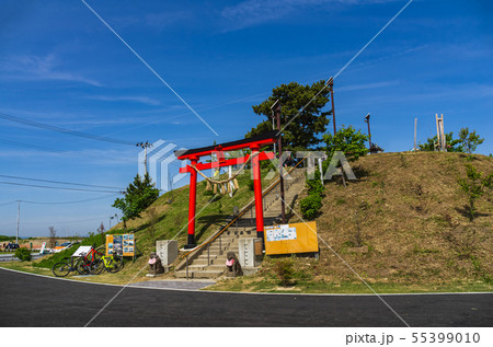 宮城県名取市閖上・日和山 55399010