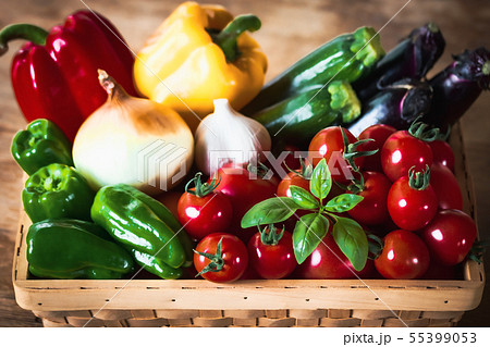 夏野菜・ラタトゥイユの材料 55399053