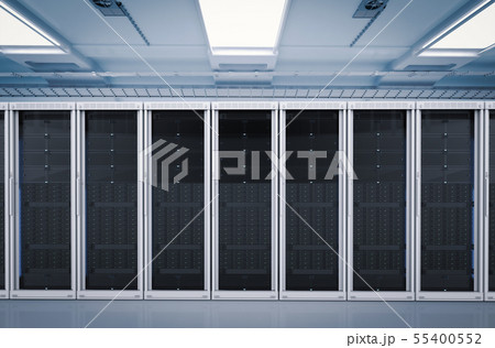 server room or server computers 55400552