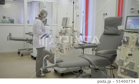 Hemodialysis, artificial kidney apparatus. Saving 55400734