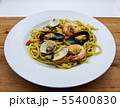 Linguine allo scoglio, dish of italian pasta with  55400830