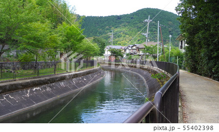 京都山科の琵琶湖疏水 55402398