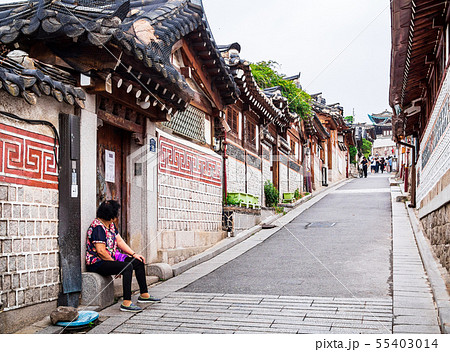 ソウル 北村韓屋村 ソウル 北村韓屋村 55403014