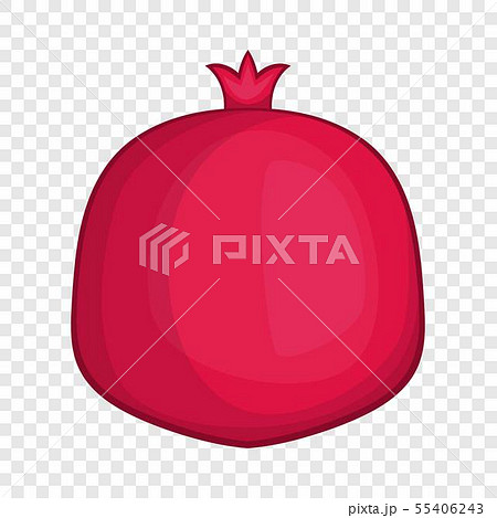 Pomegranate icon, cartoon style 55406243