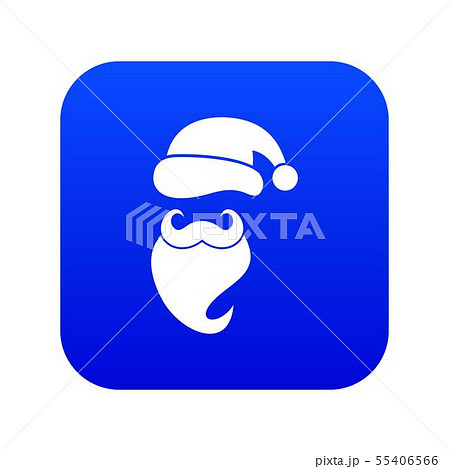 Santa hat, mustache and beard, simple style Santa hat, mustache and beard, simple style 55406566
