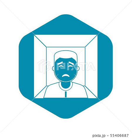 Man icon, simple style Man icon, simple style 55406687