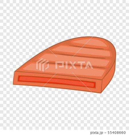 Half cutlets icon, cartoon style 55408660