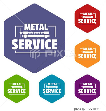 Craft service icons vector hexahedron Craft service icons vector hexahedron 55409500