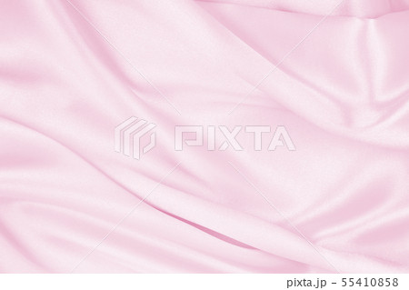 Smooth elegant pink silk or satin texture as 55410858