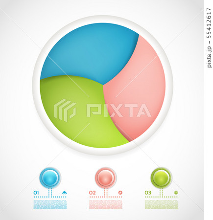 Vector infographic design template. Vector infographic design template. 55412617